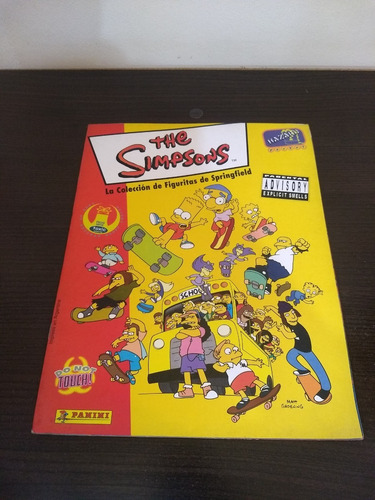 Album The Simpsons Con 21 Figuritas Muy Buen Estado
