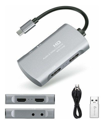 Tarjeta De Captura 4k Hdmi A Usb C3.0, Tarjeta De Captu...