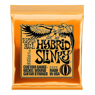 Cuerdas Guitarra Electrica Ernie Ball Hybrid Slinky 9-46 | MercadoLibre