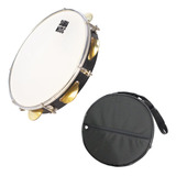 Kit Pandeiro Phx 12'' Preto Pd12lebkw + Capa Luxo