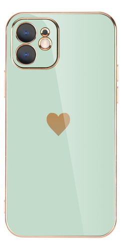 Capa Capinha Para iPhone De Coração Luxo