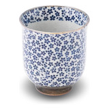 Taza De Té Tradicional Japonesa Mino Ware Sometsuke ' Patrón