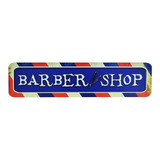 Enfeite Parede Quadro Barber Shop 3d Barbearia 61x15 Mdf 6mm