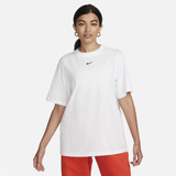 Polera Nike Sportswear Essential Mujer Blanco