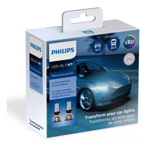 Kit Led H7 Philips Ultinon Essential Nueva Generacion 