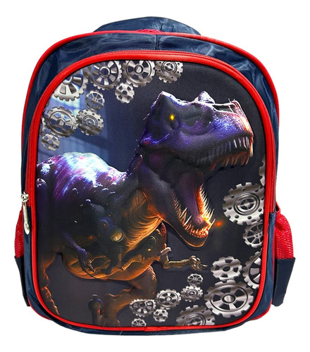 Mochila Dinosaurio Jurassic  Escolares Primaria 1 - 2 Grado