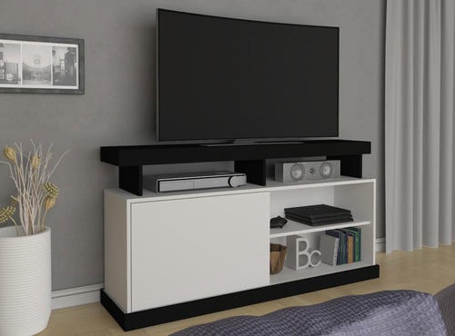 Mueble Rack Para Smart Tv - Hasta 55 Pulgadas Diseño Moderno