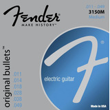 Set De Cuerdas Para Guitarra Electrica Fender Bullet Calibre