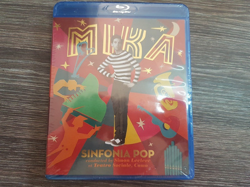 Mika - Sinfonia Pop - Blu Ray Importado, Lacrado