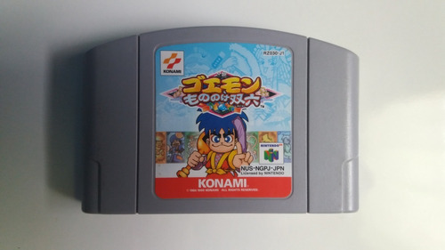 Goemon Mononoke Sugoroku Juego Japonés Para La Nintendo 64