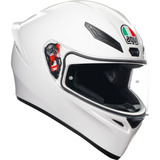 Casco Para Moto Agv K1 S Motorc Talla Xl Color Blanco