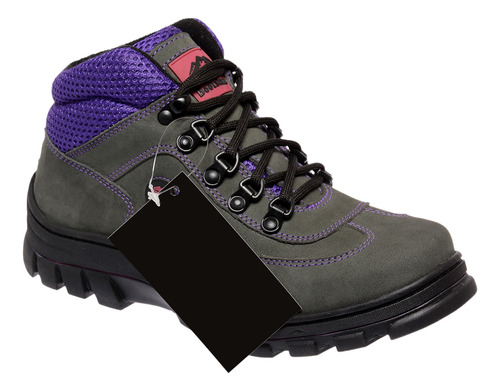 Bota Coturno Adventure Trilha Bootsland Feminina Couro Top+