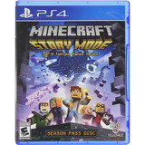 Minecraft Story Mode A Telltale Games Series Ps4 Nuevo