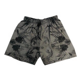 Kit 6 Bermudas Estampada  Masculina Infantil Tactel Ref 2242