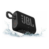 Parlante Jbl Go 3 Portátil Impermeable Negro