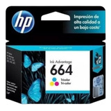 Cartucho Hp Original 664 Color Para 2675 2135 3635 4535 4675