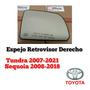 Espejo Retrovisor Derecho Tundra 07-21 /sequoia 08-18 Toyota Toyota Sequoia