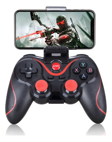 Control Bluetooth Celular Pc Gamepad Android Los Pc+ Soporte