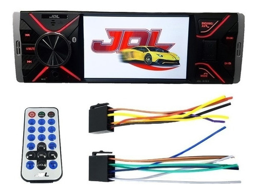 Radio Dvd Jdl Audio Pantalla 4in Mp3 Mp5 Usb Sd Bluethooth