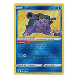 Radiant Blastoise - 018/078 - Pokemon Go - Tarjeta De Pokémo