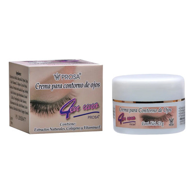 Prosa 4 en 1 Crema Contorno de Ojos, Hidratación y Suavidad | MercadoLibre