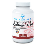 Hydrolyzed Collage + Q10 Colageno 60 Cápsulas Usa Vitavalore