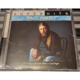 Paul Davis - Super Hits - Cd Europeo New #cdspaternal 