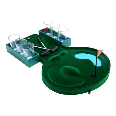 Mini Mesa De Golf Con Chupitos | Envío gratis