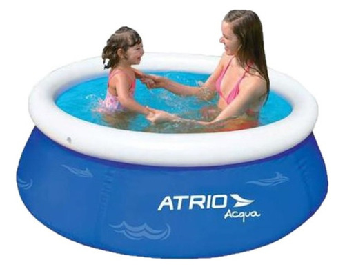 Piscina Inflável Redonda Atrio 1000l Circular Top Resistent