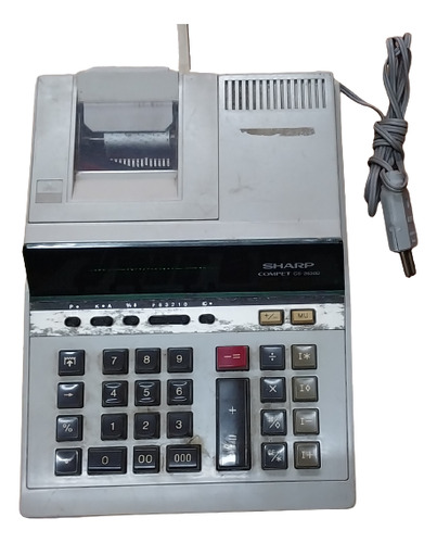 Calculadora Scharp Compet Cs-2630b Não Funciona (232)