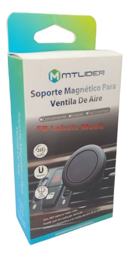 Soporte Magnético De Celular Para Ventanilla De Aire