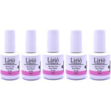 Kit 20  Top Coat Lirió Extra Brilho Durabilidade Unhas Bdm1