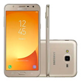 Samsung Galaxy J7 Neo 4g 16gb Dual 5.5'' Dourado - Excelente