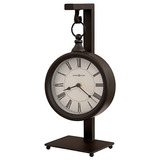 Reloj De Sobremesa Loman 635200  Metal Negro Antiguo...