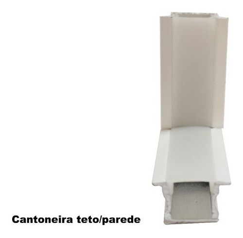 Cantoneiras Para Perfil Led Embutir E Sobrepor 