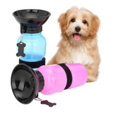 Bebedor Portatil Para Mascotas Perros Y Gatos 500 Ml