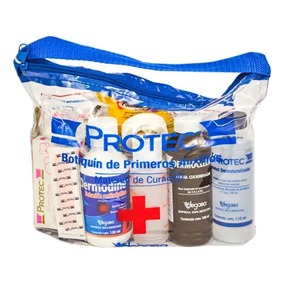 Botiquin De Primeros Auxilios Protec Material De Curación