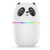 Humidificador Difusor Oso Panda Led Usb Ambientador Colores