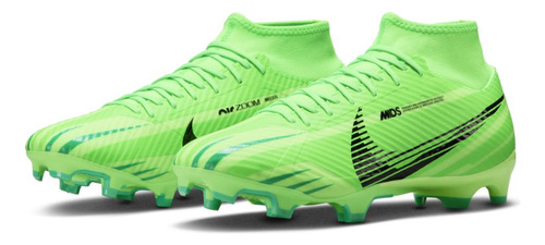 Tenis Fútbol Nike Superfly9 Academy Mercurial Dream Speed Mg Color Verde Strike/verde Estadio/negro Talla 24 Mx