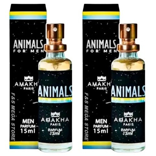 Kit 2 Perfume Masculino Amakha Paris Animals