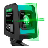 Nível Laser Verde Duas Linhas + Bolsa - Lazer 2 Em Cruz L52