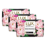 Sabonete Lux Botanicals Rosas Francesas 85g Kit 3