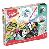 Marcadores Blow Pen Art String Aerografo Maped Creativ