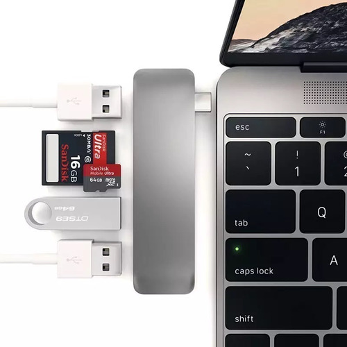 Adaptador Apple Macbook Pro Macbook Air Hub Usb C Usb 3.0