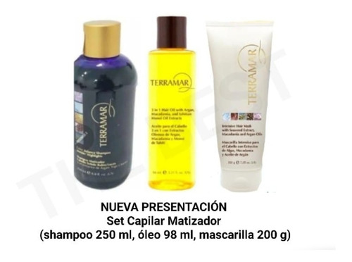 Set Capilar Matizador Óleo Y Mascarilla Terramar