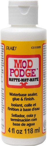 Mod Podge Matte - Pegamento Y Sellador Mate (118ml) 4oz