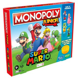 Juego De Mesa Monopoly Junior Edición Super Mario Hasbro