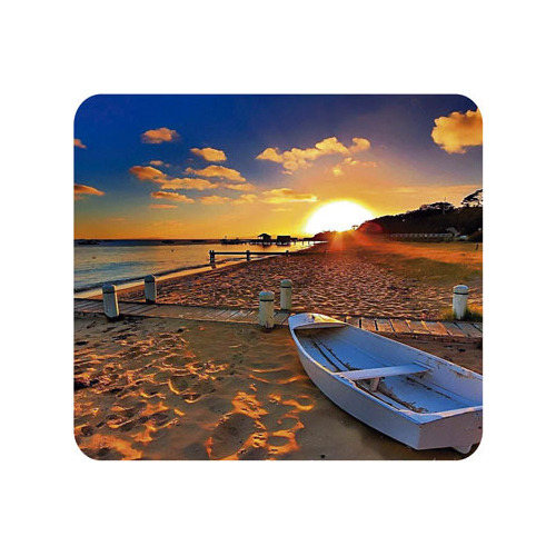 Mouse Pad Personalizado Playa Bote Diseño Pc Escritorio 697