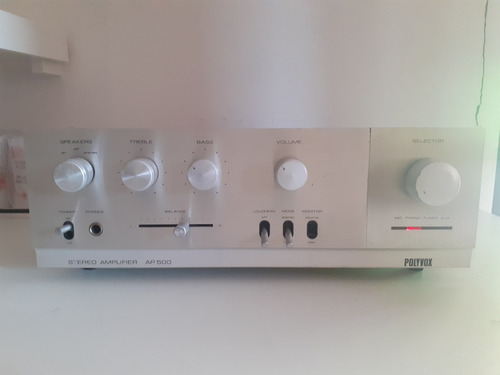 Amplificador Ap 500 - Polyvox - Ligando, Necessita Revisão!
