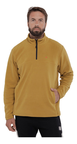 Buzo Polar Montagne Hombre Amaro Neo Ocre